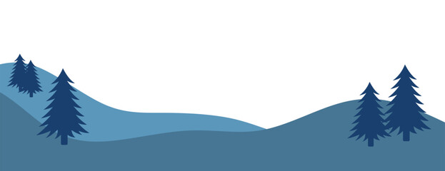 Winter Landscape View