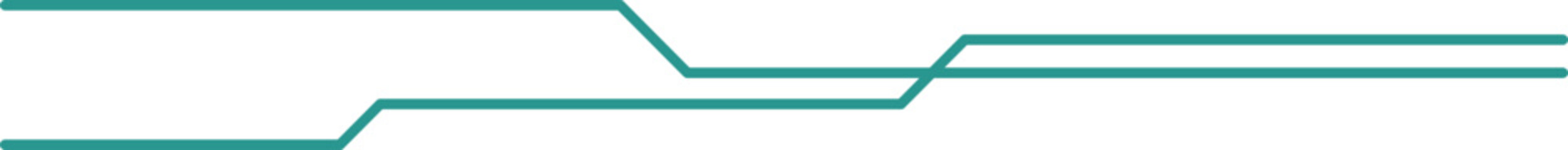 Obraz premium Tech Line Element