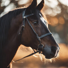 Horse Photograph Closeup