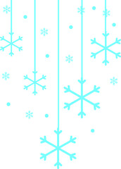 Snow Flakes Hanging