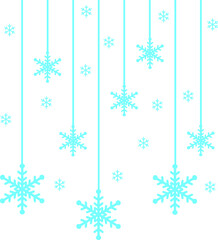 Snow Flakes Hanging