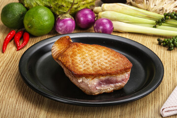 Roasted fresh delicous Tuna steak