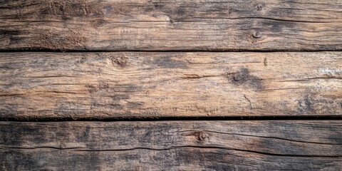Fototapeta premium Texture and background of weathered wooden planks, showcasing the rustic charm and character that age brings to the woods surface and overall appearance.
