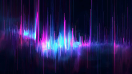 Vibrant abstract soundwave-like streaks in neon blue and pink tones, perfect for use in audio visualization, futuristic tech projects, modern digital backgrounds, and dynamic graphic designs
