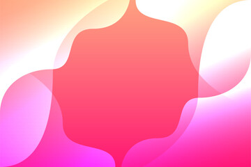 Pink And Yellow Abstract Background Style