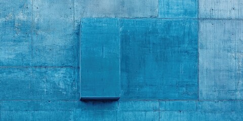 Sky Blue Concrete Wall Design features a textured wall concept that is ideal for advertising purposes, enhancing visual appeal while effectively conveying messages in marketing.