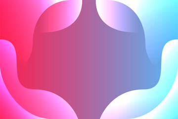 Pink And Blue Abstract Background Style