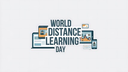World Distance Learning Day with Devices and Students