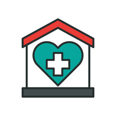 Obraz premium Home Care Sticker