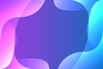 Pink And Blue Abstract Background Style