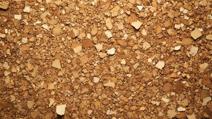 Cork board serves as an ideal background for various notes, reminders, and displays. The versatility of a cork bulletin board allows for endless creative possibilities, featuring ample copy space.