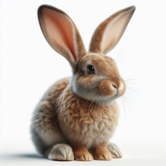 Obraz premium rabbit isolated on white