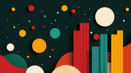 Branded Infographic Series Series of informational graphics tailored to brand values, creative visual branding content, showcasing expertise in a visually engaging way, 3D illustration