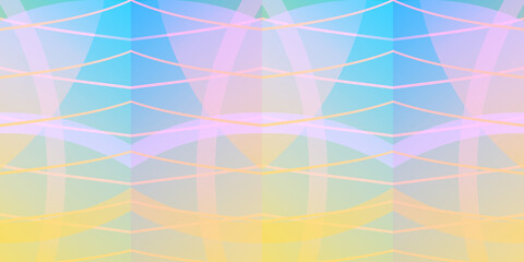 Obraz premium Trendy Gradient Light Effect with Abstract Shapes and Lines for Web and Posters