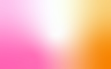 Soft Gradient Abstract Background: Minimalist Blend of Pink, white & yellow