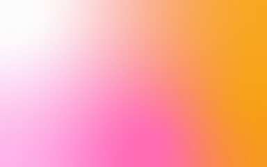 Soft Gradient Abstract Background: Minimalist Blend of Pink, white & yellow