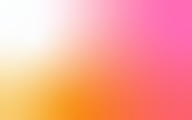 Soft Gradient Abstract Background: Minimalist Blend of Pink, white & yellow