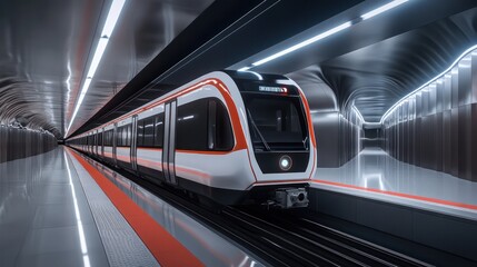 Metro system development project showcasing underground railways and modern urban infrastructure