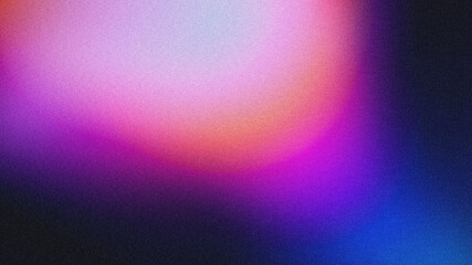 Obraz premium Grainy effect on gradient light leak background. 