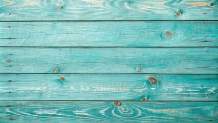Textured Turquoise Washed Wooden Background