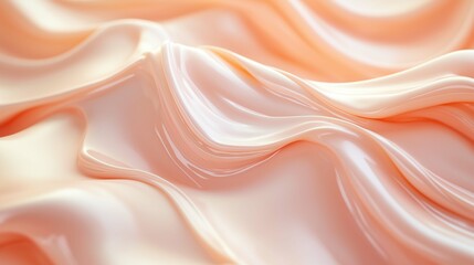 Obraz premium 3D Rendering of Collagen Enhanced Skin Surface