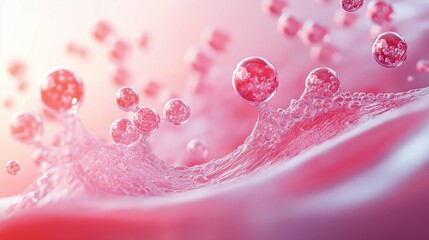 Elegant Particles of Collagen and Hyaluronic Acid