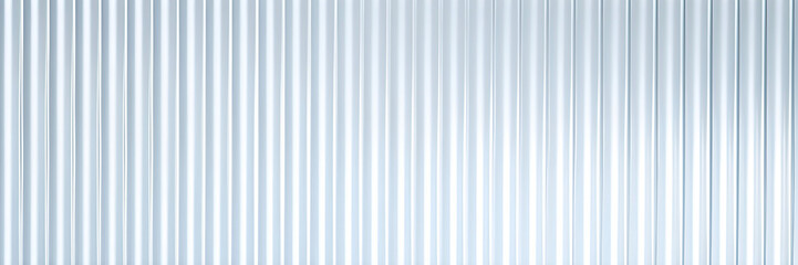 Seamless corrugated ribbed transparent glass texture.