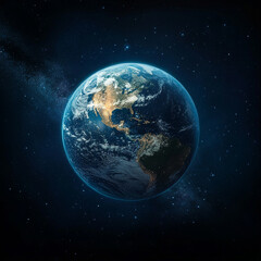 Obraz premium earth in space