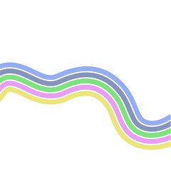 Cute Pastel Color Rainbow