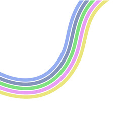 Cute Pastel Color Rainbow