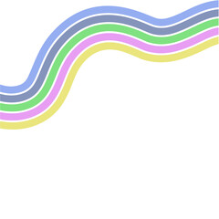 Cute Pastel Color Rainbow