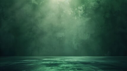 Fototapeta premium Green Background with Faint Texture and Bright Center