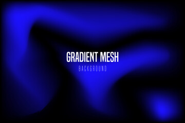 Abstract liquid background for landings, ad web banners, social media, covers website, headers posts. Gradient mesh.