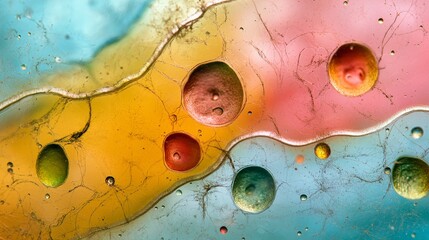 Colorful Microorganisms in Aquatic Environment