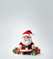 Santa Claus with gifts