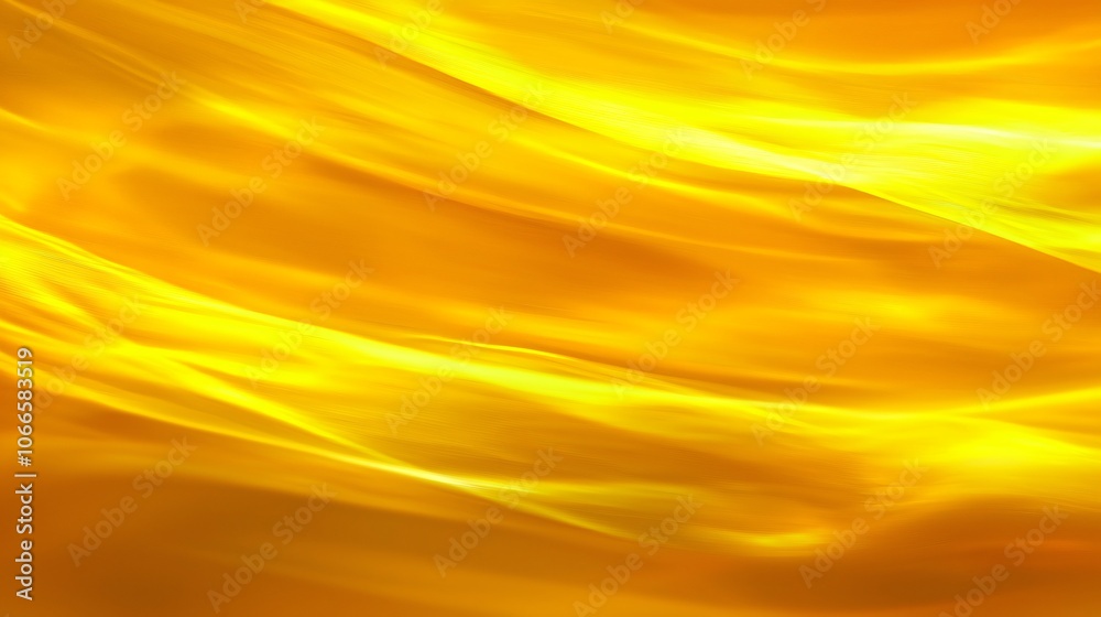 Aufkleber explore the dynamic flow of modern abstract yellow waves for corporate web banner design