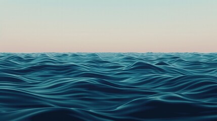 Gentle Water Wave Gradient, a serene blend of soft blues and greens, features subtle ripples that create an elegant and calming atmosphere, ideal for relaxation and tranquility.