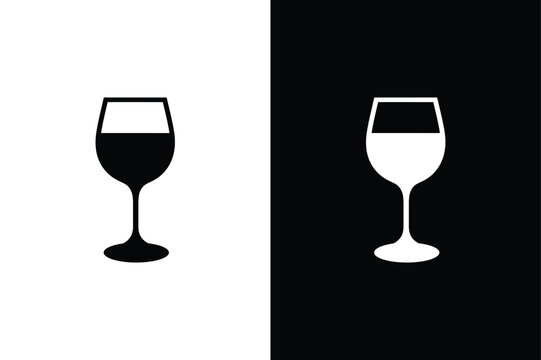 Wine Glass Logo" Images  Browse 271 Stock Photos, Vectors, and Video |  Adobe Stock