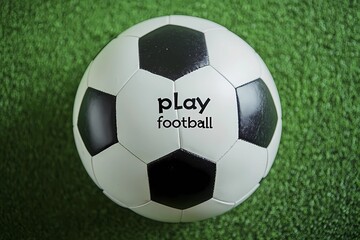 Obraz premium Vibrant soccer-inspired layout background ideal for digital use, featuring soft textures and abstract accents, adaptable for athletic-themed visual projects or sports websites