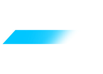 Obraz premium Blue gradient shape transparent rectangle