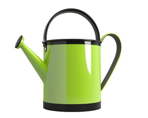Watering can isolated on transparent background