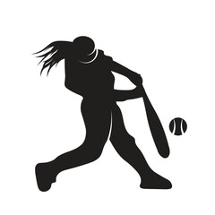 Baseball Player Silhouette