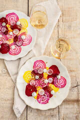 Beetroot carpaccio