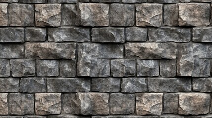 Fototapeta premium Textured Gray Stone Wall Background