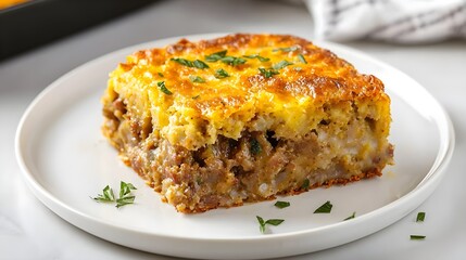 South African Bobotie with Golden Baked Topping