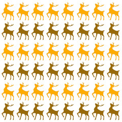 NORDIC VINTAGE REINDEERS DESIGN PATTERN TEXTURE