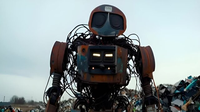 robot from garbage