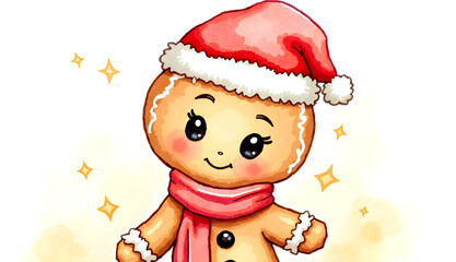 christmas gingerbread man