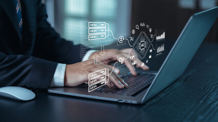 AI Data Analytics Businesses use AI to analyze data related to finance, big data, complex performance measurement, advertising analysis, medical analysis with modern innovative technologies.