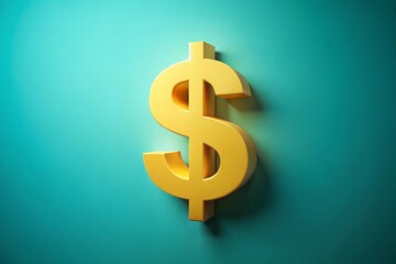 Obraz premium dollar symbol on a rope